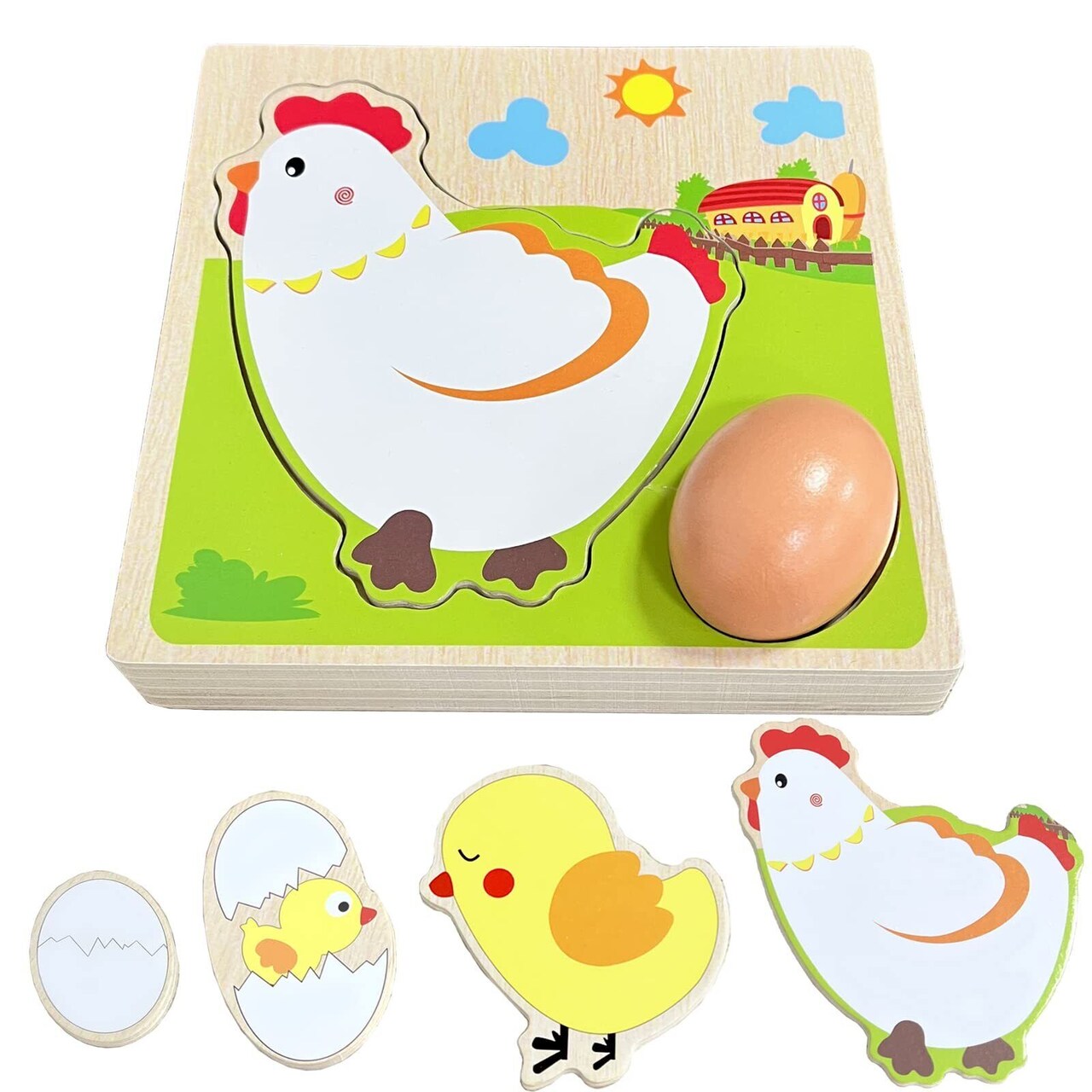 Wooden puzzles for top 4 year olds